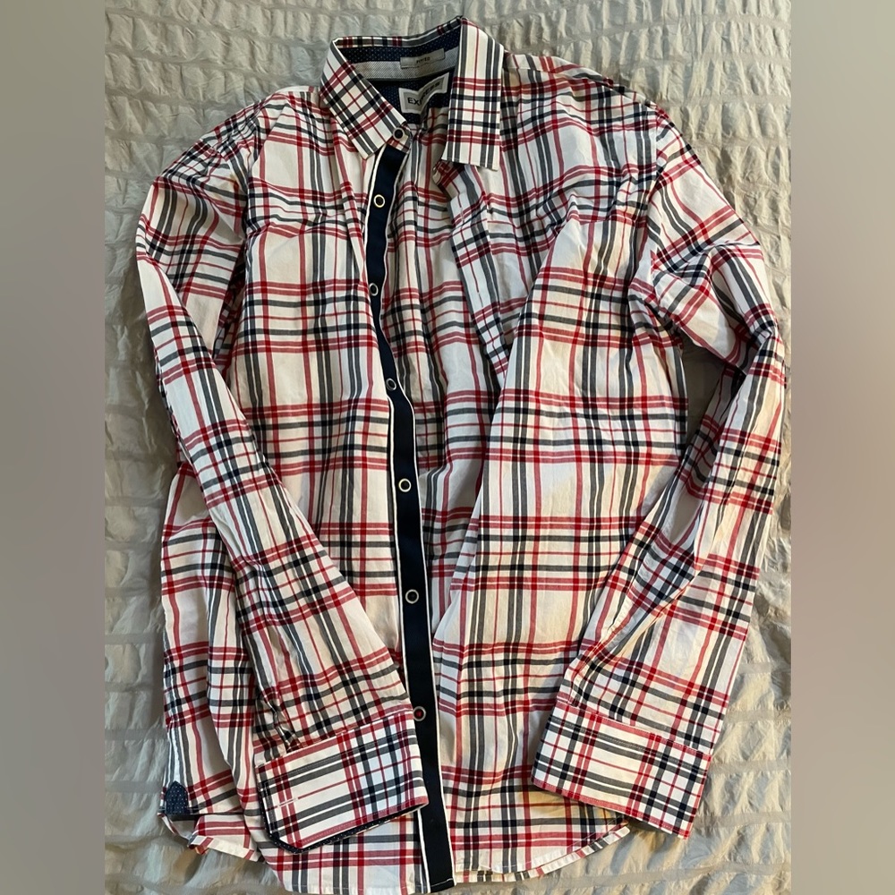 Express fitted dress shirt